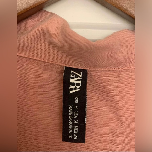 Pink Zara long sleeve dress - Medium - Picture 3 of 3